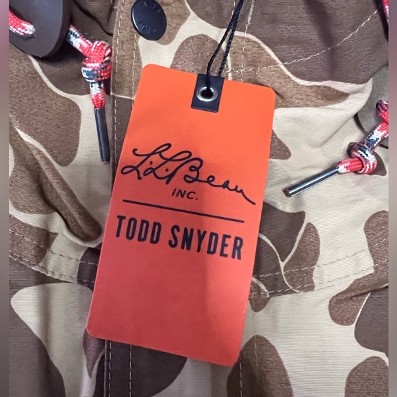 NWT Limited Edition L.L.Bean x Todd Snyder Packable Anorak Camo - Picture 6 of 11